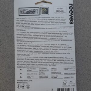 Tarjeta para raspar Gatito instrucciones